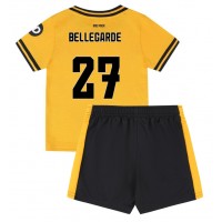 Maglia Calcio Wolves Jean-Ricner Bellegarde #27 Prima Divisa Bambino 2024-25 Manica Corta (+ pantaloncini)